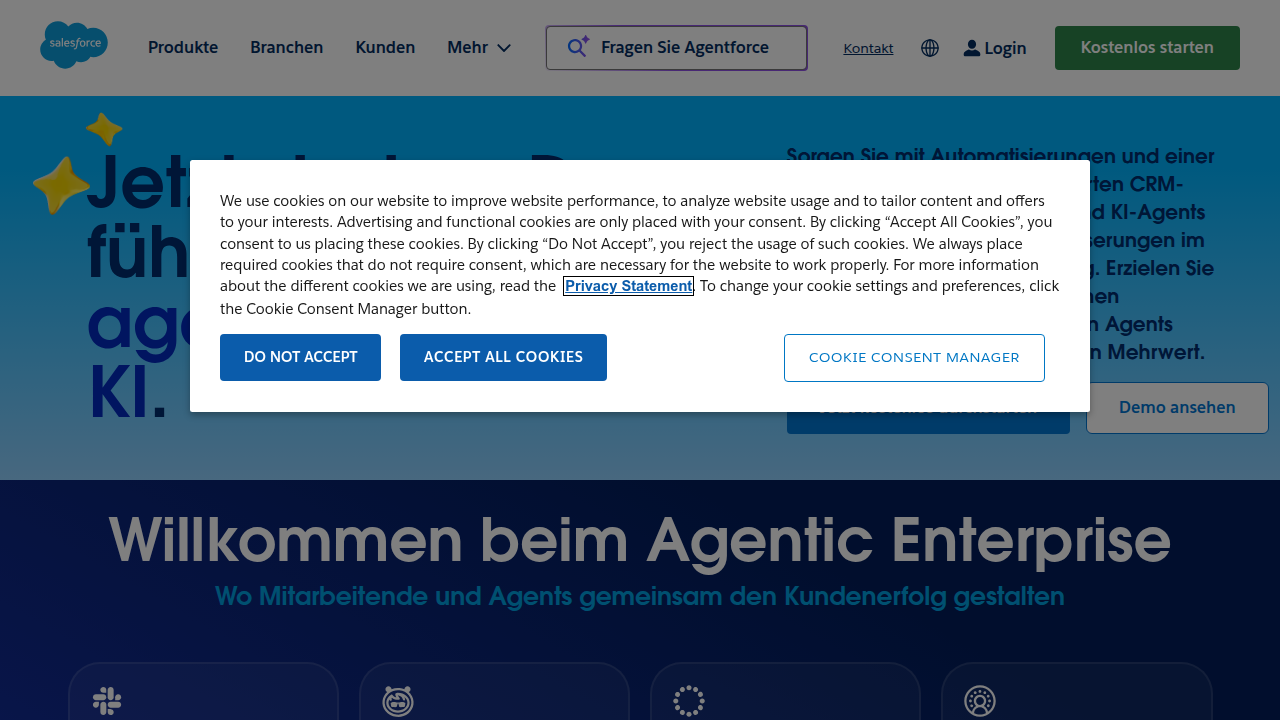 Salesforce offers comprehensive solutions for customer relationship management and marketing.