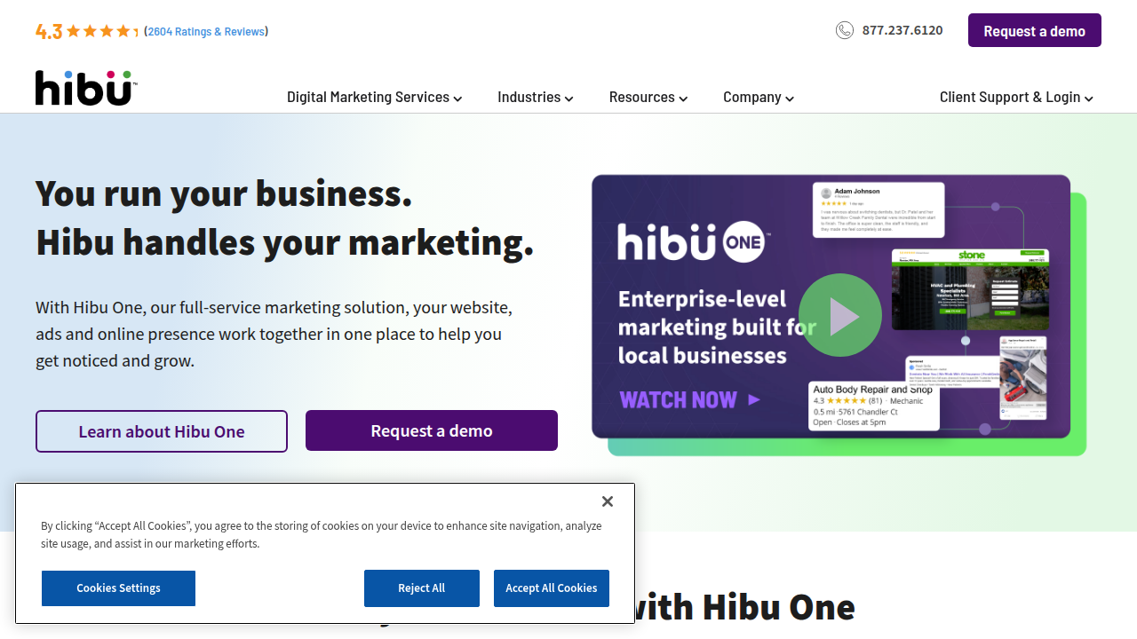 Hibu offers insights and services for local business marketing, including future outlooks and tips.