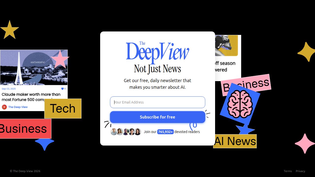 Subscribe to The AI Newsletter Worth Reading for daily updates on AI and technology.