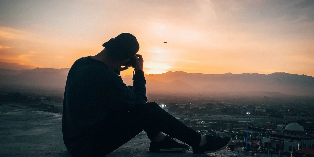 A person contemplating strategic decisions amidst multiple competing options.