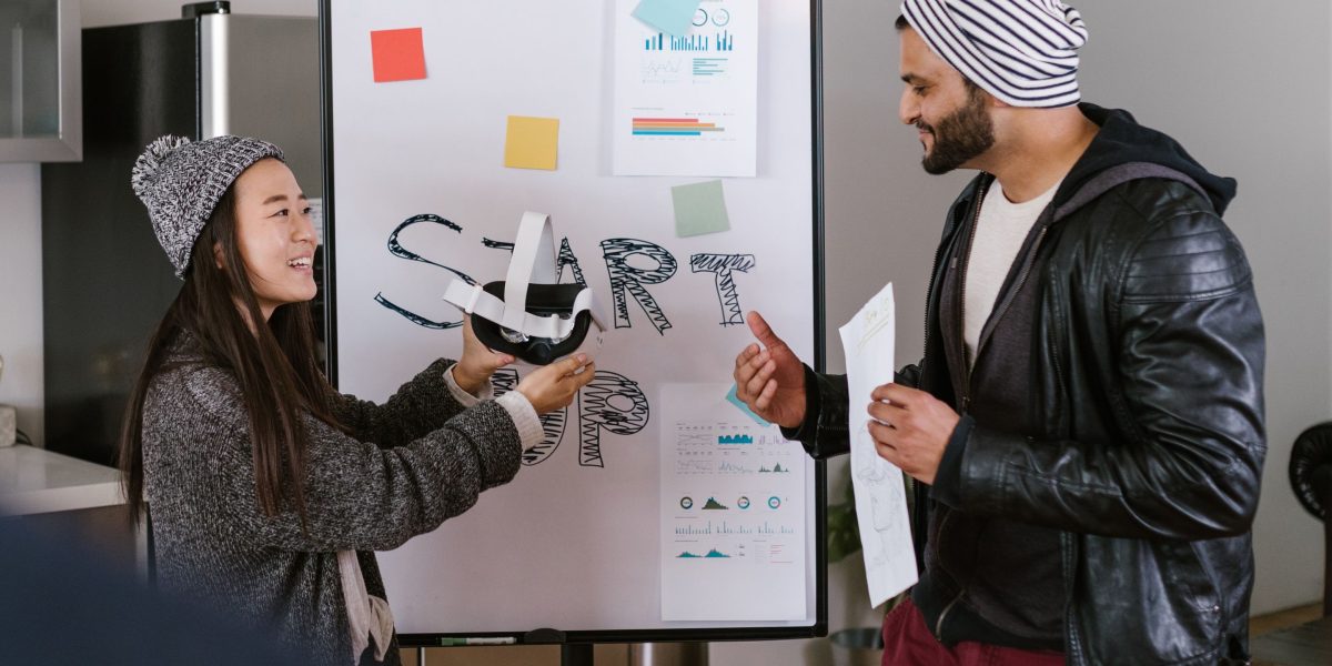 A marketing team discusses strategies to leverage local search, essential for media businesses, publishers, and local advertisers.