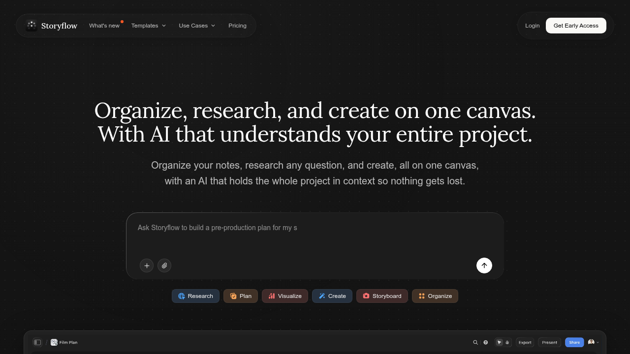 Storyflow.so website, an expert resource on integrated marketing communications.