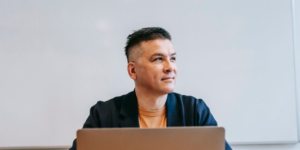 A person contemplates the evolving role of a marketing specialist in a dynamic industry.