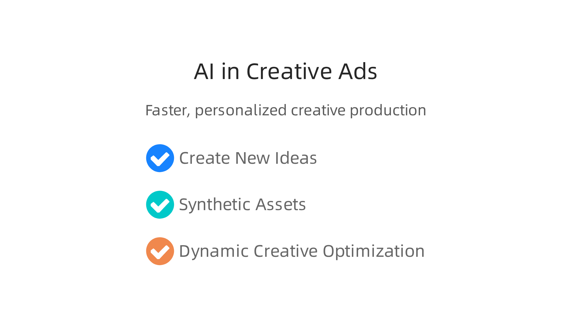 How Artificial Intelligence (AI) is transforming the process of creative ad production and personalization strategies.