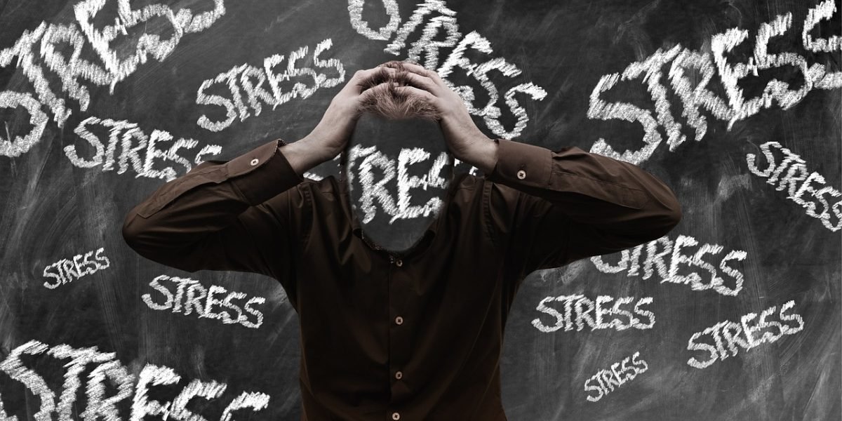 A person navigating a sea of digital information, symbolizing the challenge of making messages stand out in a noisy online world.