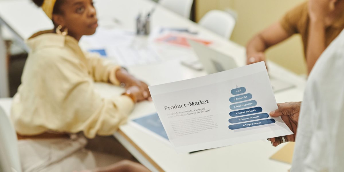 A team engaged in a collaborative session, developing a marketing strategy that aligns with client objectives.